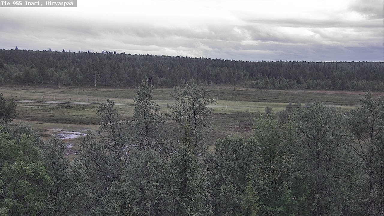 Kelikamerat Kuva Tie 955 Inari, Hirvaspää, Inari, Lappi