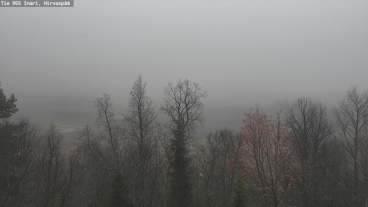Weather Camera Image Väg 955 Enare, Hirvaspää, Inari, Lappi