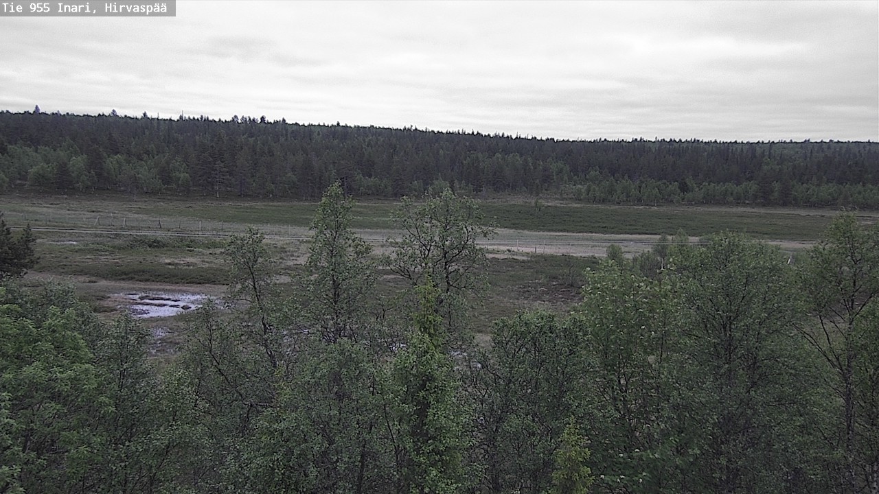 Kelikamerat Kuva Tie 955 Inari, Hirvaspää, Inari, Lappi