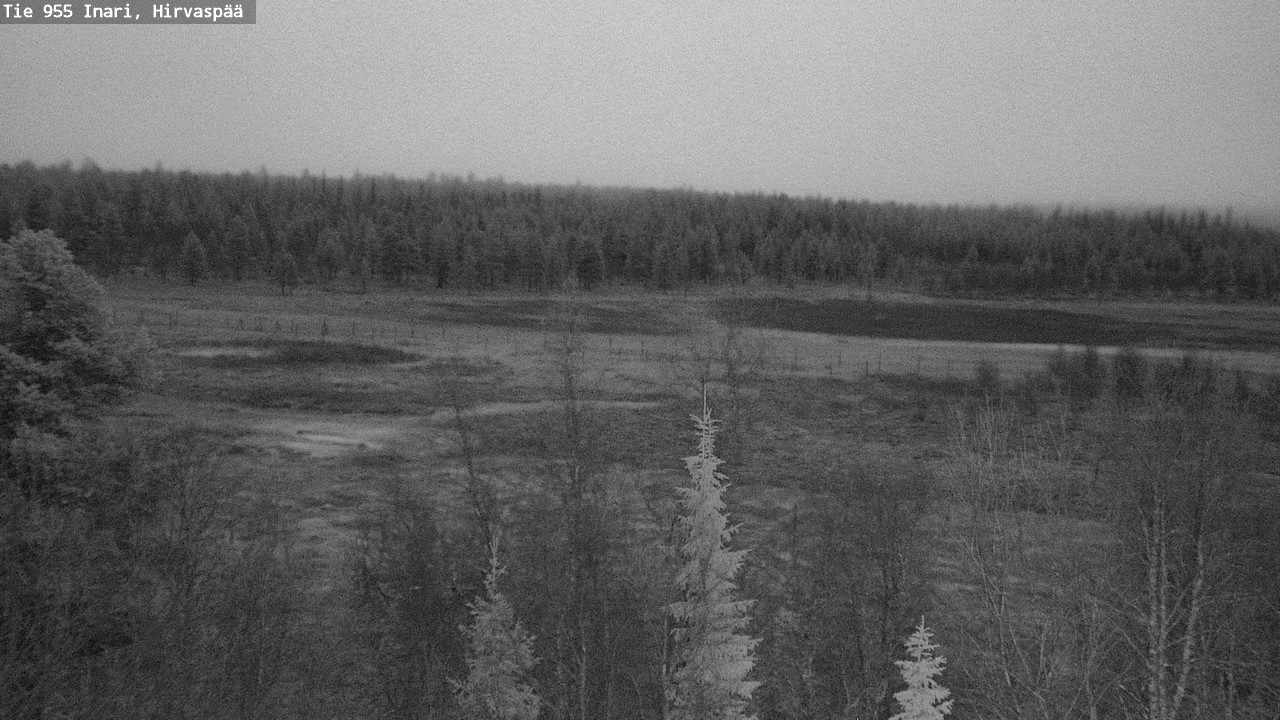 Kelikamerat Kuva Tie 955 Inari, Hirvaspää, Inari, Lappi