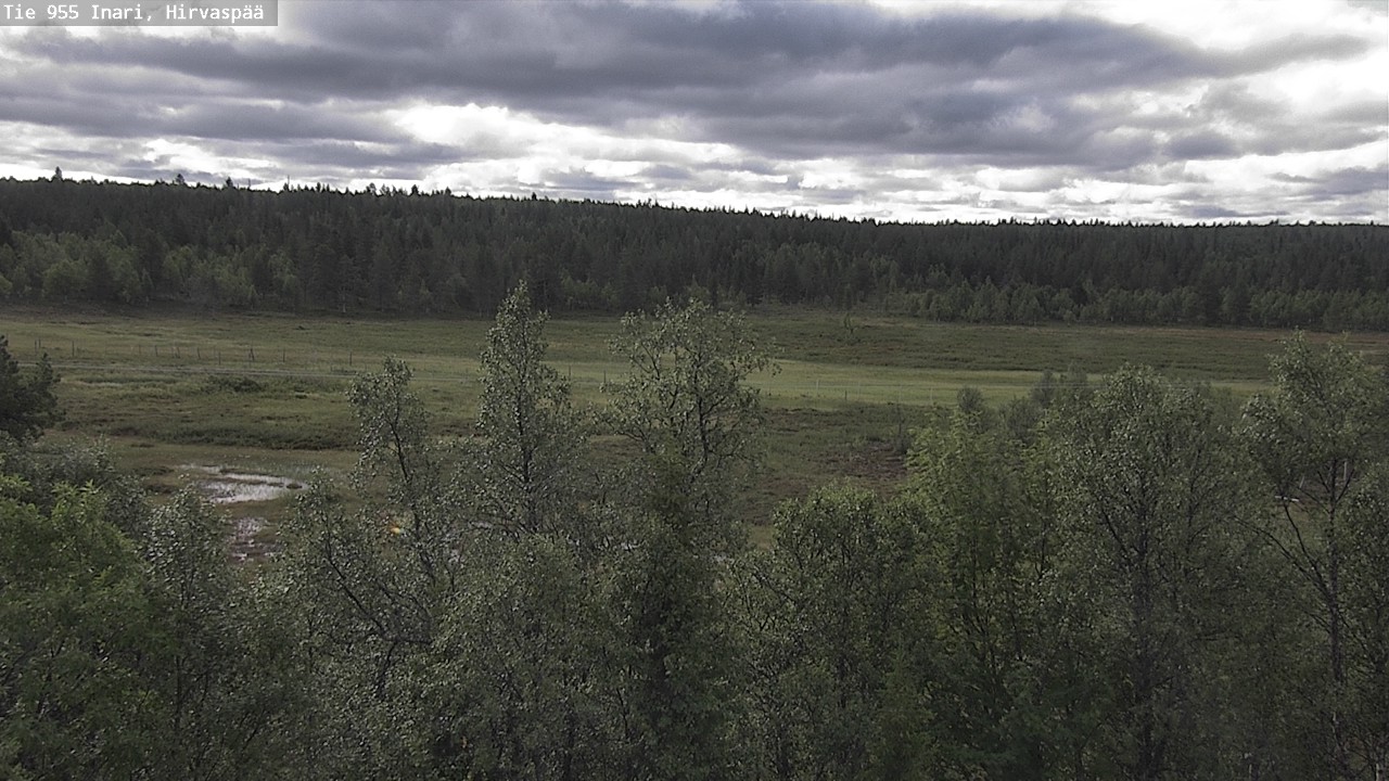 Weather Camera Image Väg 955 Enare, Hirvaspää, Inari, Lappi