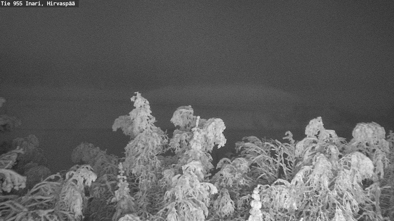 Kelikamerat Kuva Tie 955 Inari, Hirvaspää, Inari, Lappi