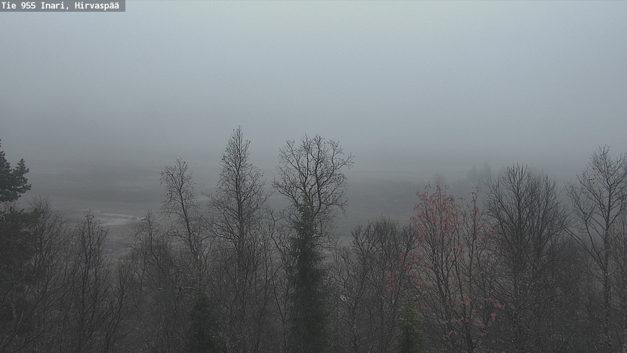 Weather Camera Image Väg 955 Enare, Hirvaspää, Inari, Lappi