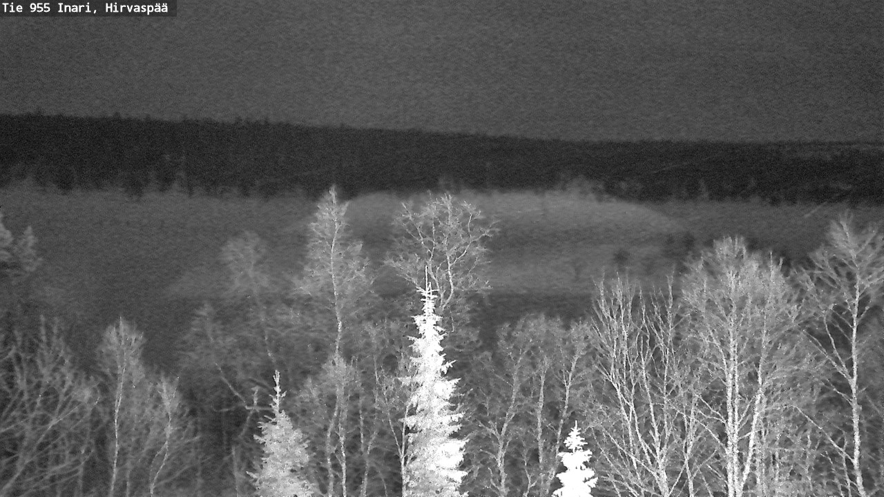 Kelikamerat Kuva Tie 955 Inari, Hirvaspää, Inari, Lappi