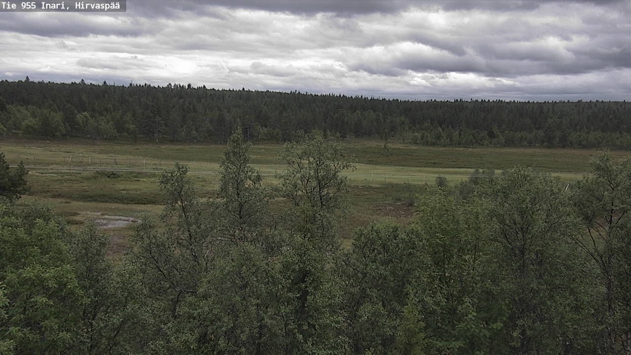 Kelikamerat Kuva Tie 955 Inari, Hirvaspää, Inari, Lappi