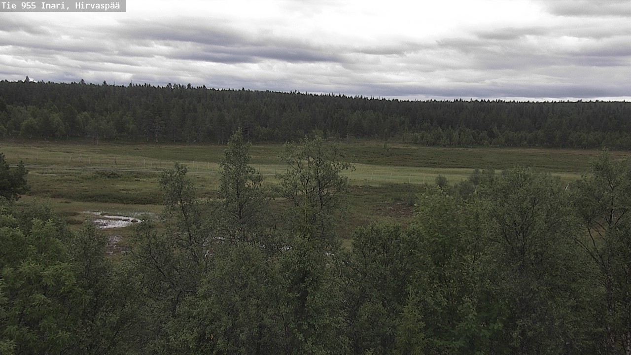Kelikamerat Kuva Tie 955 Inari, Hirvaspää, Inari, Lappi