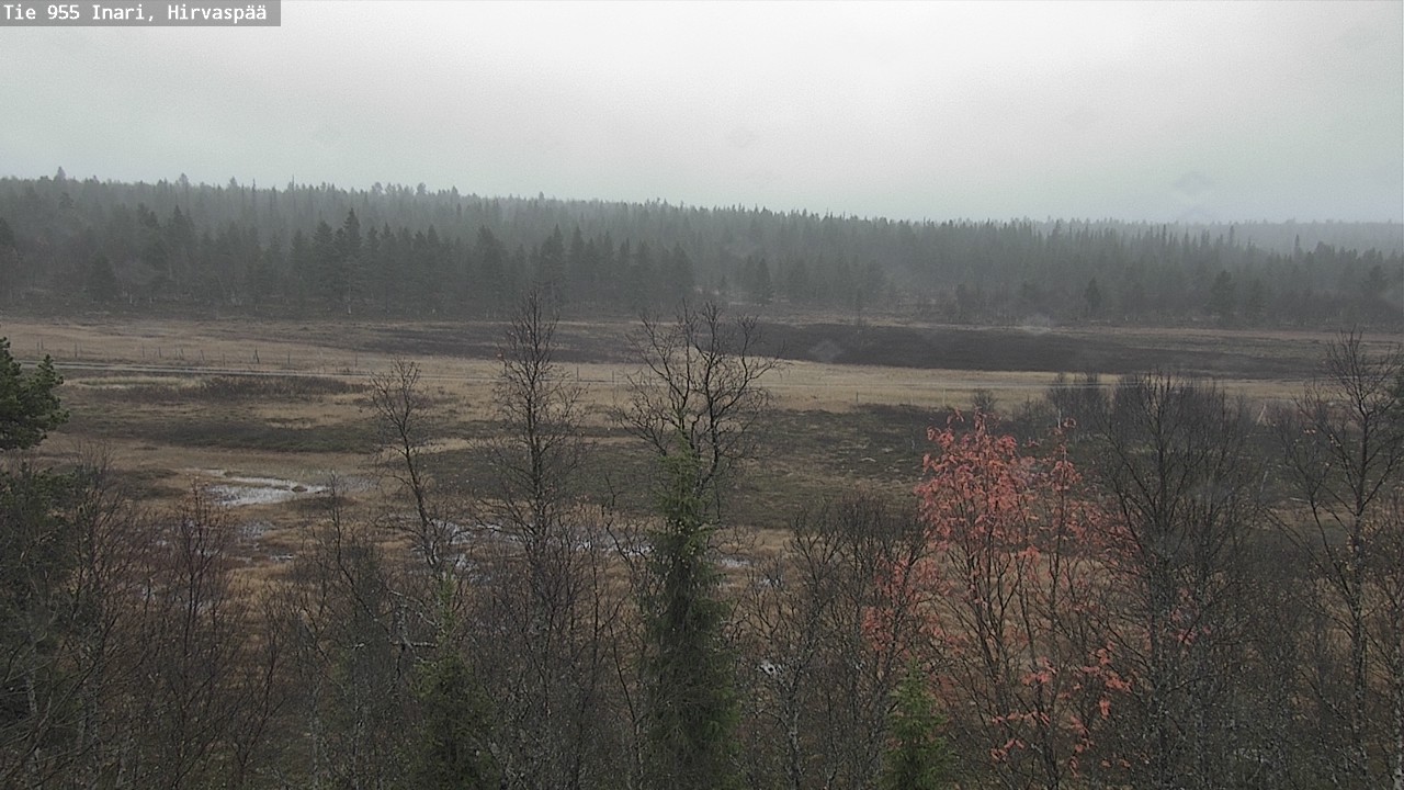 Kelikamerat Kuva Tie 955 Inari, Hirvaspää, Inari, Lappi