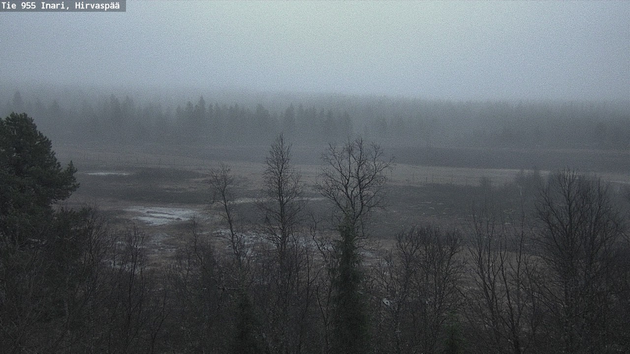 Kelikamerat Kuva Tie 955 Inari, Hirvaspää, Inari, Lappi