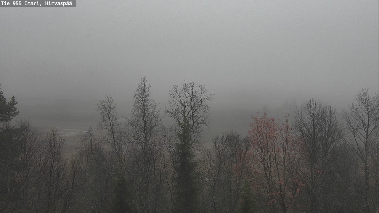 Weather Camera Image Väg 955 Enare, Hirvaspää, Inari, Lappi