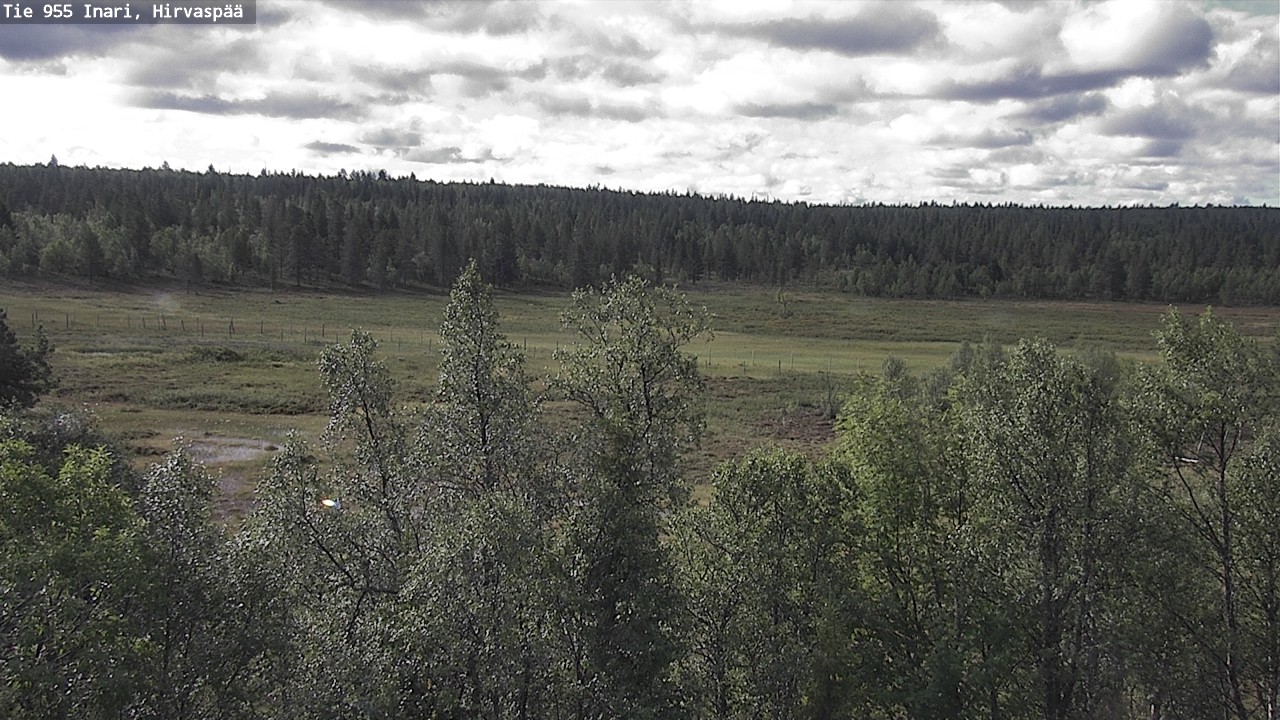 Weather Camera Image Väg 955 Enare, Hirvaspää, Inari, Lappi