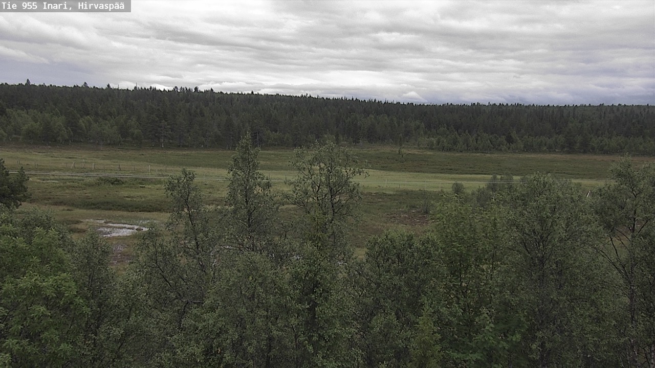 Kelikamerat Kuva Tie 955 Inari, Hirvaspää, Inari, Lappi