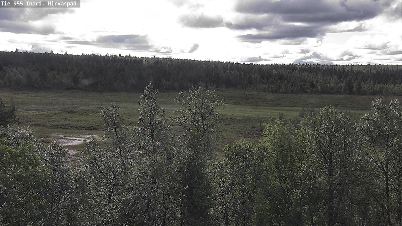 Weather Camera Image Väg 955 Enare, Hirvaspää, Inari, Lappi