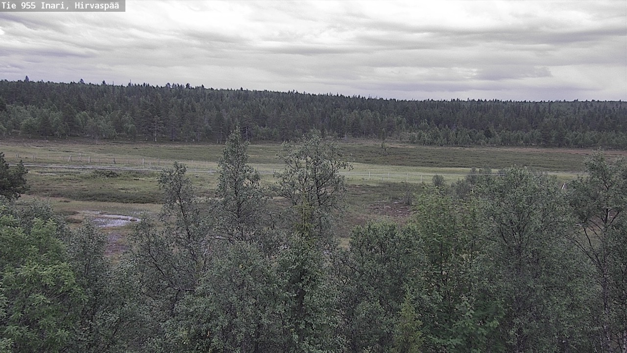Kelikamerat Kuva Tie 955 Inari, Hirvaspää, Inari, Lappi