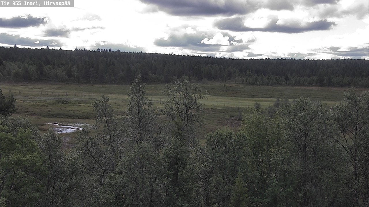 Weather Camera Image Väg 955 Enare, Hirvaspää, Inari, Lappi