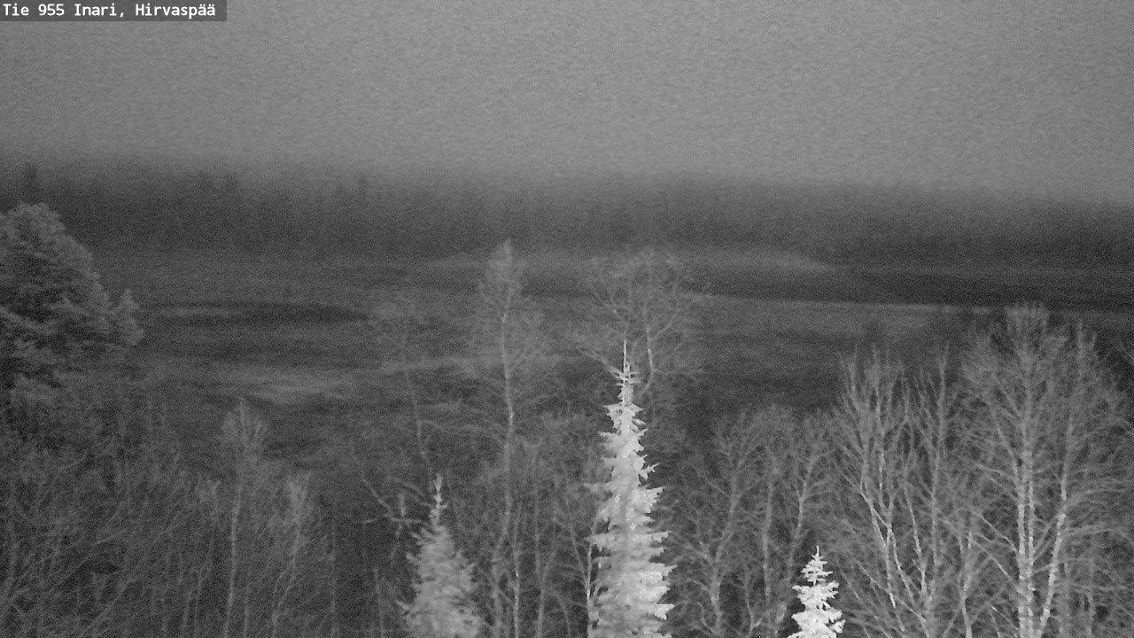 Kelikamerat Kuva Tie 955 Inari, Hirvaspää, Inari, Lappi