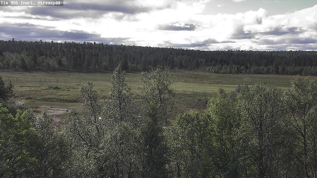 Weather Camera Image Väg 955 Enare, Hirvaspää, Inari, Lappi