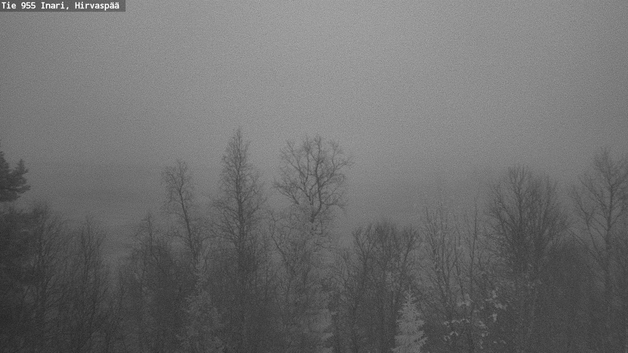 Kelikamerat Kuva Tie 955 Inari, Hirvaspää, Inari, Lappi