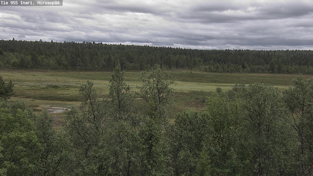 Kelikamerat Kuva Tie 955 Inari, Hirvaspää, Inari, Lappi