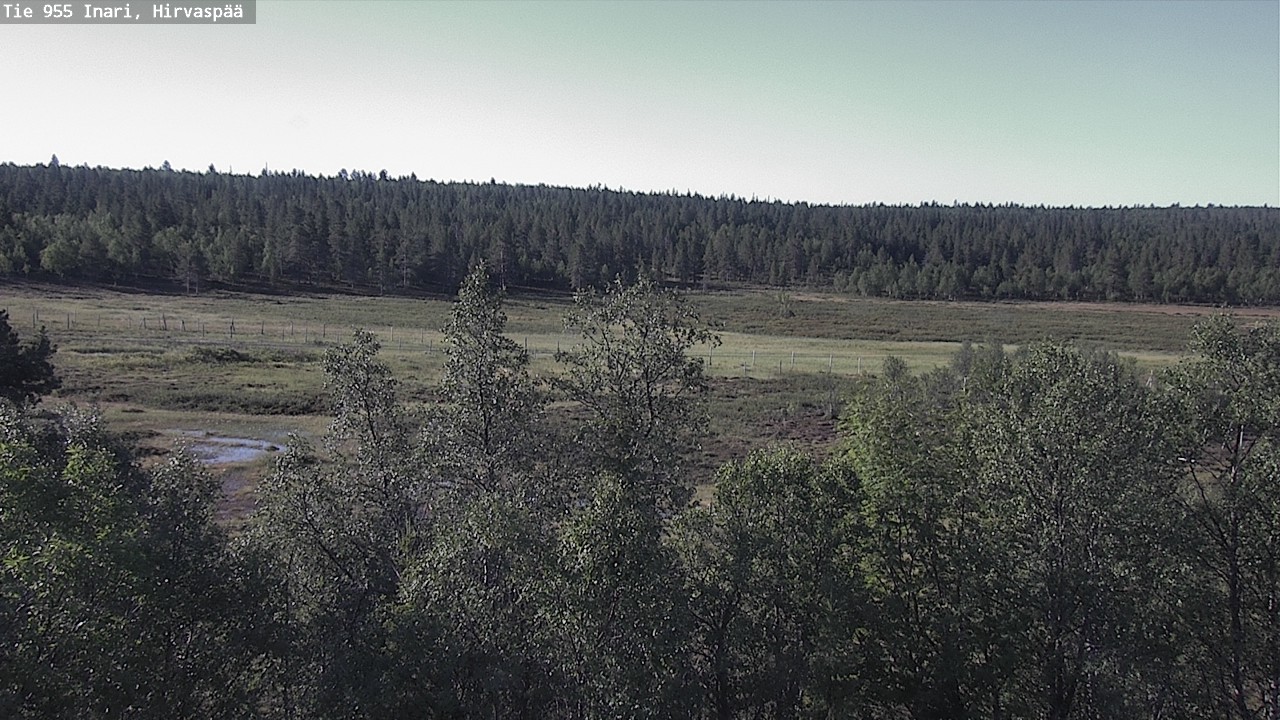 Weather Camera Image Väg 955 Enare, Hirvaspää, Inari, Lappi