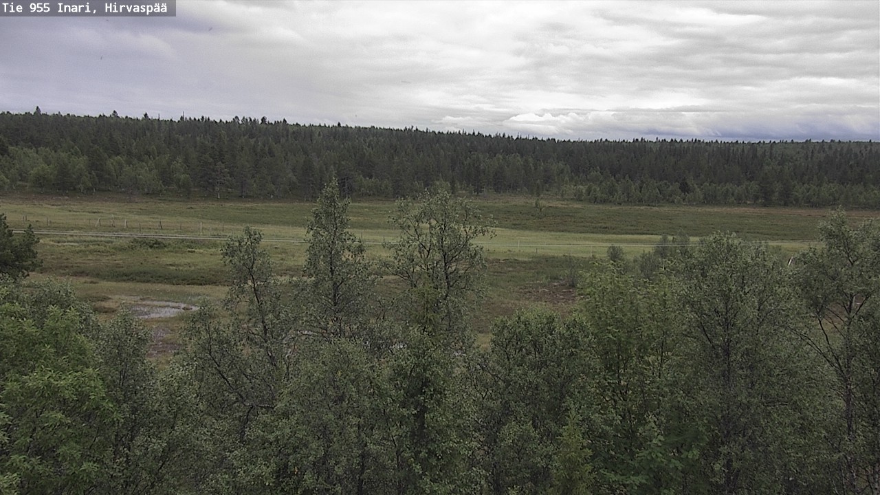 Kelikamerat Kuva Tie 955 Inari, Hirvaspää, Inari, Lappi