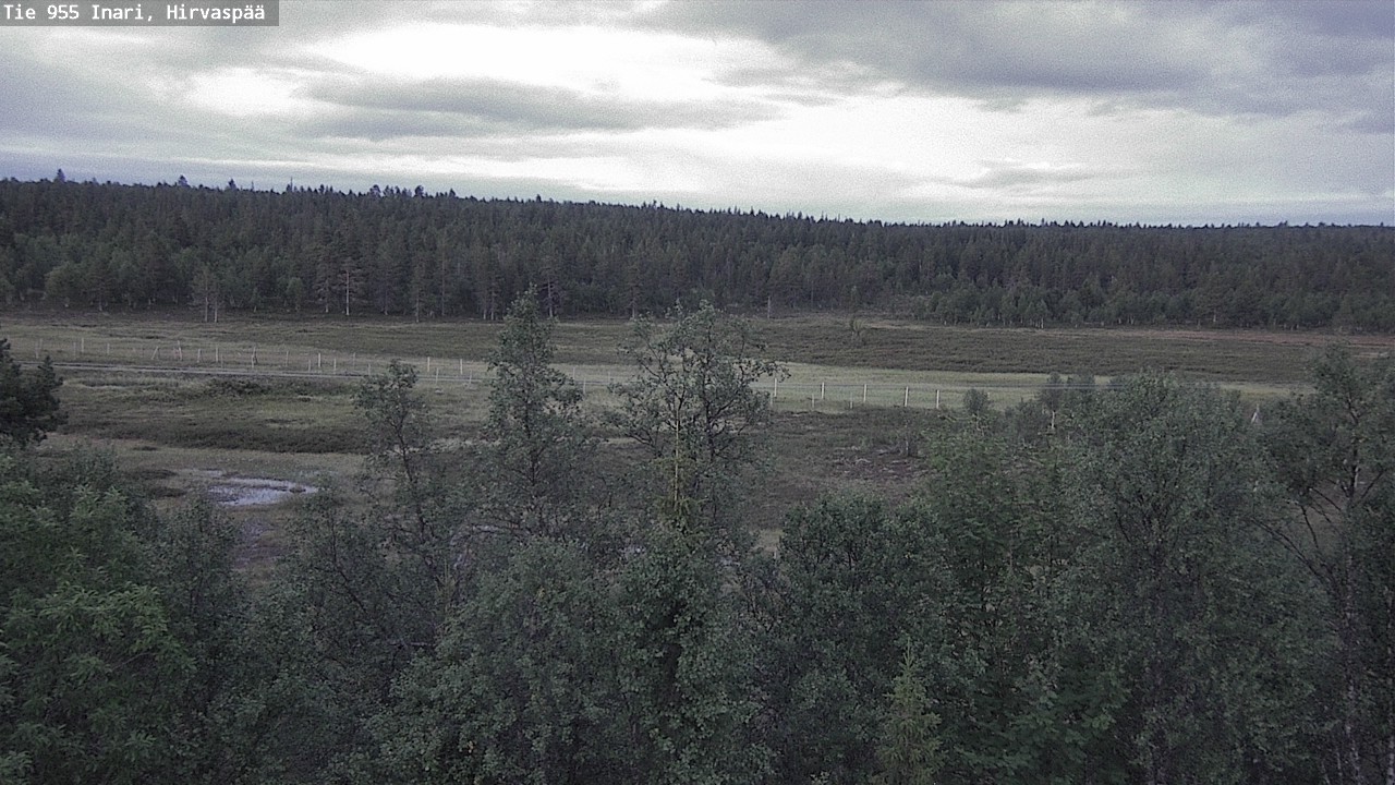 Kelikamerat Kuva Tie 955 Inari, Hirvaspää, Inari, Lappi