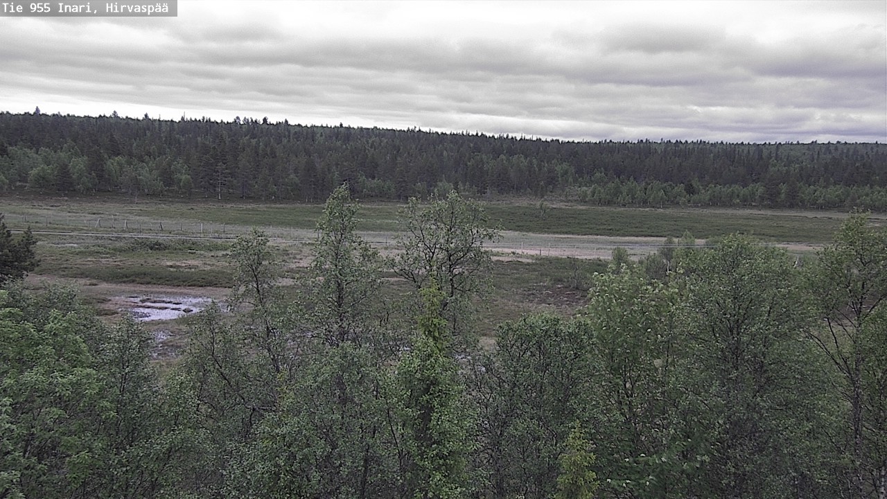 Kelikamerat Kuva Tie 955 Inari, Hirvaspää, Inari, Lappi