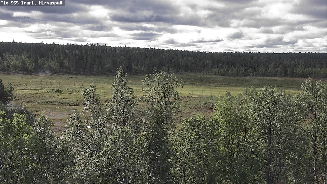 Weather Camera Image Väg 955 Enare, Hirvaspää, Inari, Lappi