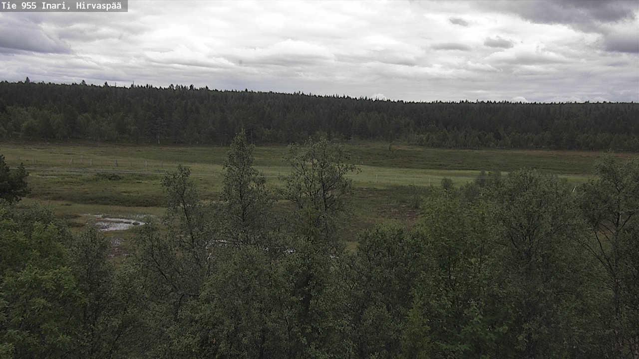 Kelikamerat Kuva Tie 955 Inari, Hirvaspää, Inari, Lappi