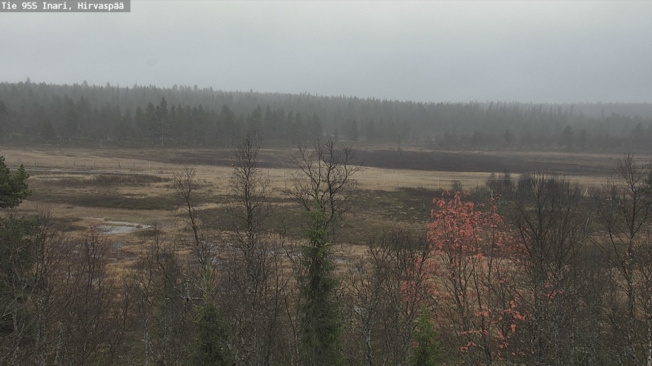 Kelikamerat Kuva Tie 955 Inari, Hirvaspää, Inari, Lappi