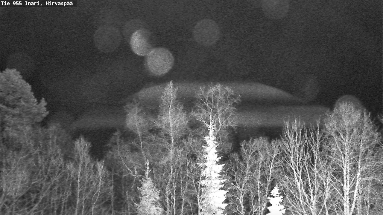 Kelikamerat Kuva Tie 955 Inari, Hirvaspää, Inari, Lappi