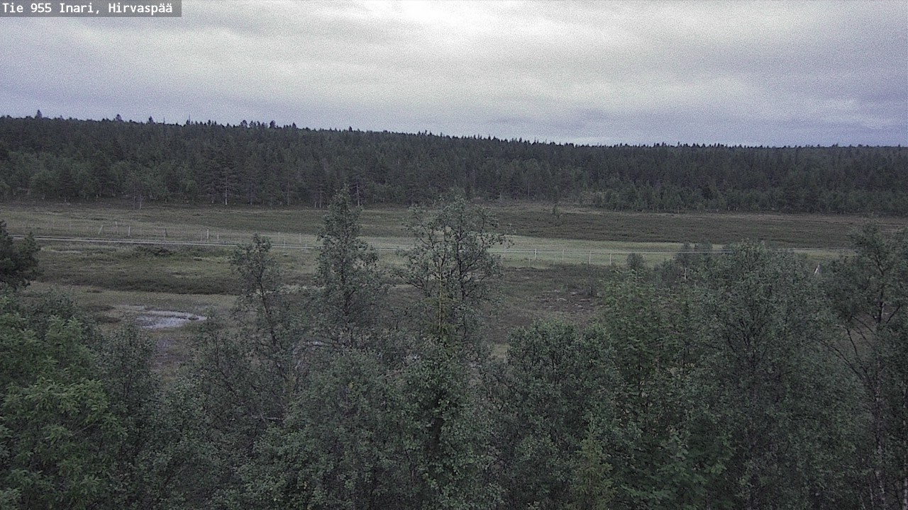 Kelikamerat Kuva Tie 955 Inari, Hirvaspää, Inari, Lappi