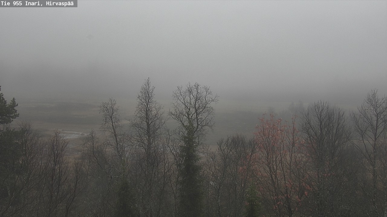 Weather Camera Image Road 955 Inari, Hirvaspää, Inari, Lappi