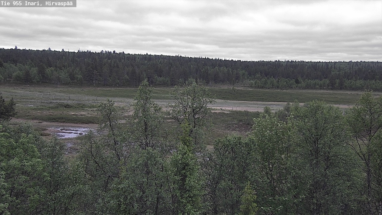 Kelikamerat Kuva Tie 955 Inari, Hirvaspää, Inari, Lappi