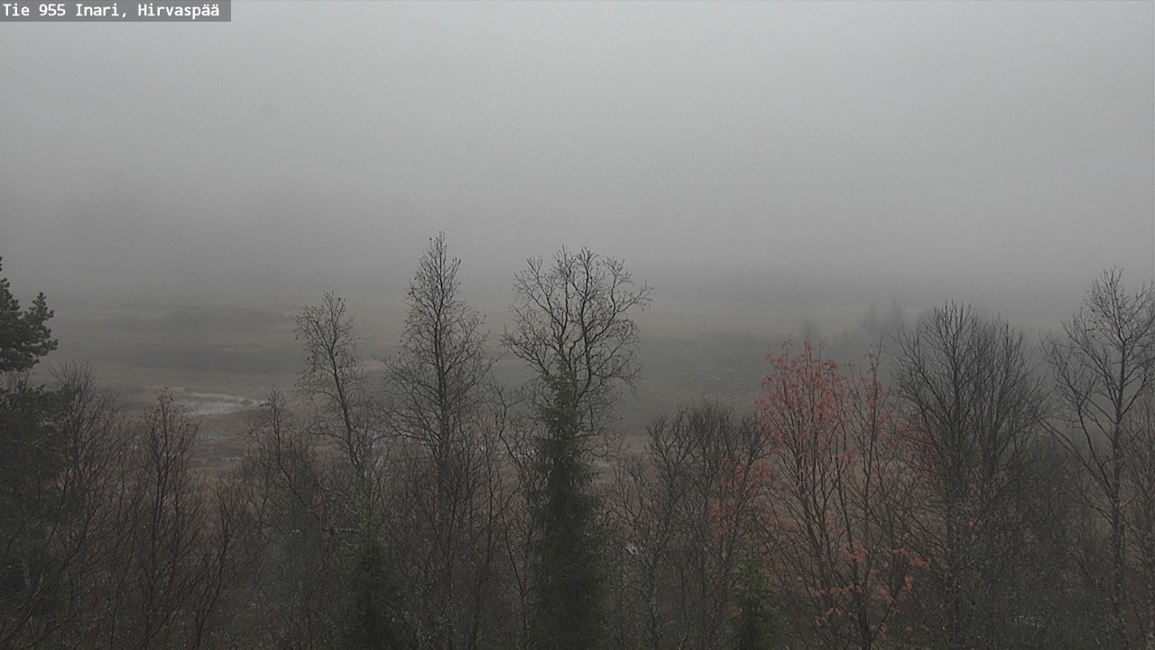 Weather Camera Image Väg 955 Enare, Hirvaspää, Inari, Lappi