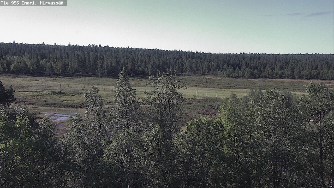 Weather Camera Image Väg 955 Enare, Hirvaspää, Inari, Lappi