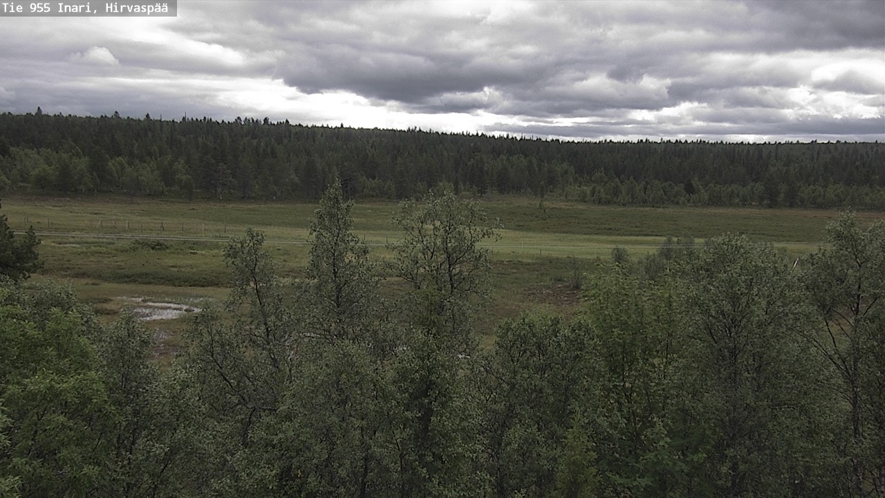 Kelikamerat Kuva Tie 955 Inari, Hirvaspää, Inari, Lappi