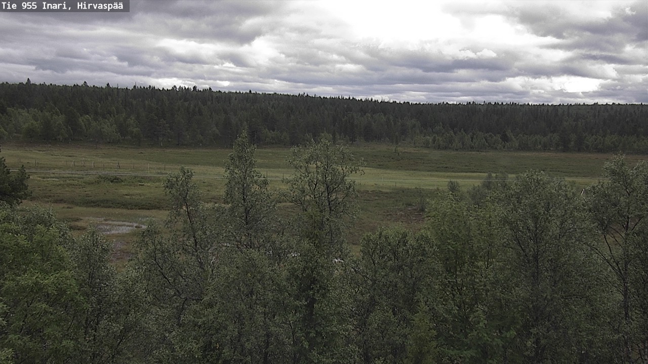 Kelikamerat Kuva Tie 955 Inari, Hirvaspää, Inari, Lappi