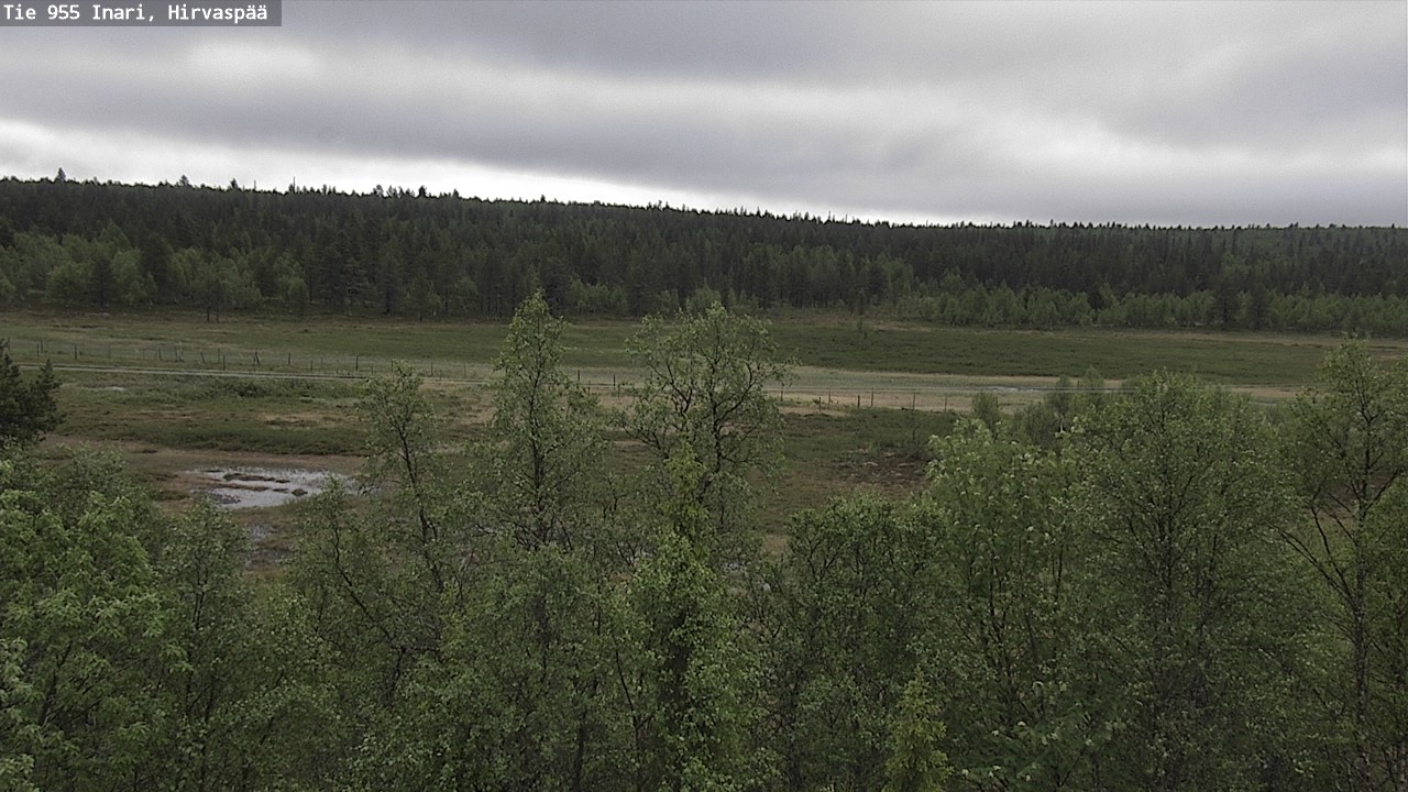 Kelikamerat Kuva Tie 955 Inari, Hirvaspää, Inari, Lappi