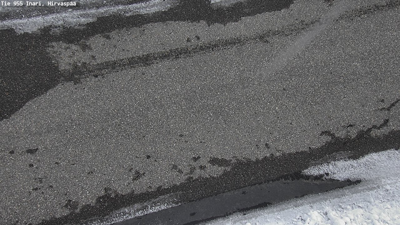 Kelikamerat Kuva Tie 955 Inari, Hirvaspää, Inari, Lappi