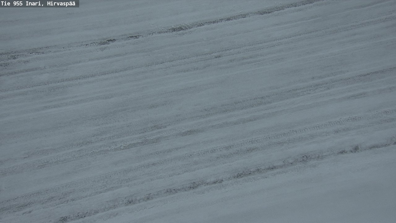 Kelikamerat Kuva Tie 955 Inari, Hirvaspää, Inari, Lappi