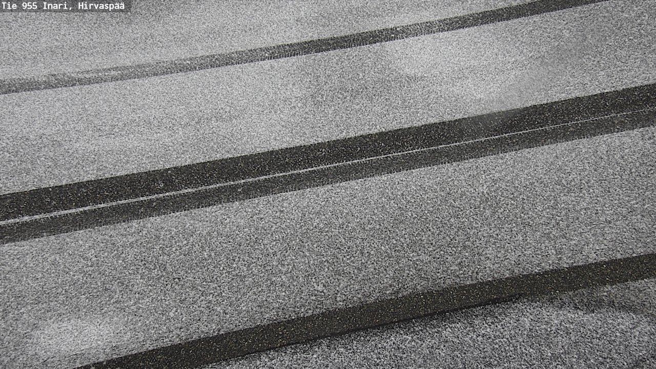 Kelikamerat Kuva Tie 955 Inari, Hirvaspää, Inari, Lappi