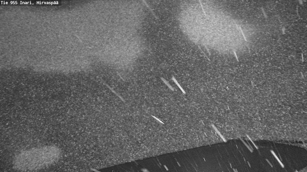 Kelikamerat Kuva Tie 955 Inari, Hirvaspää, Inari, Lappi