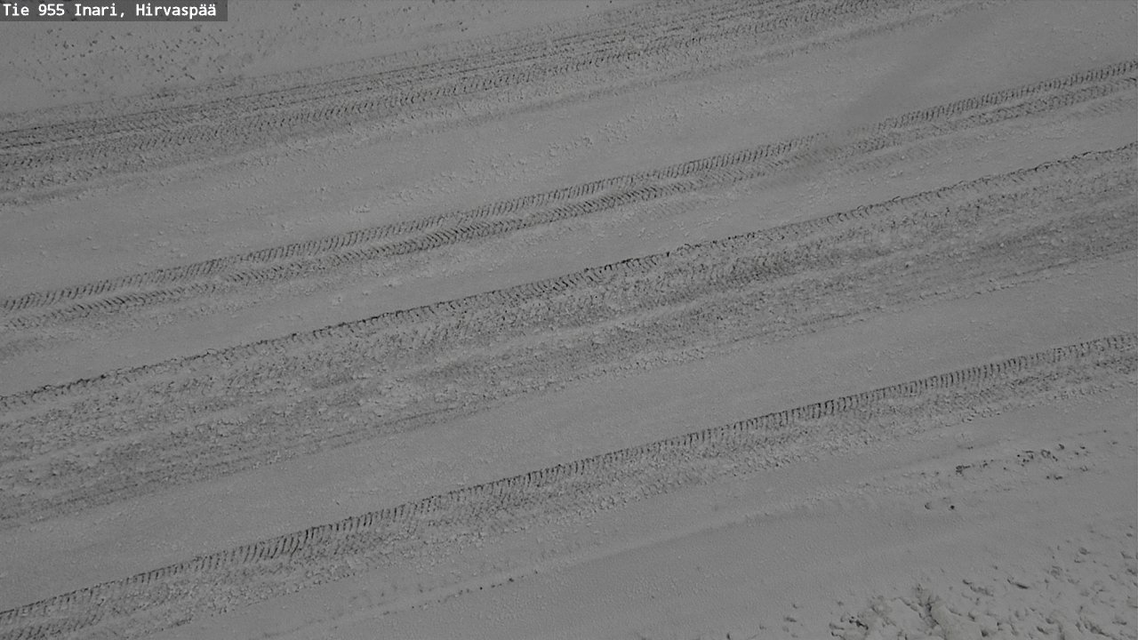 Kelikamerat Kuva Tie 955 Inari, Hirvaspää, Inari, Lappi