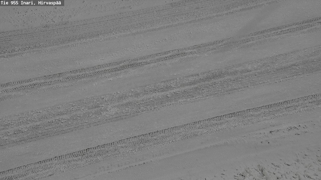 Kelikamerat Kuva Tie 955 Inari, Hirvaspää, Inari, Lappi