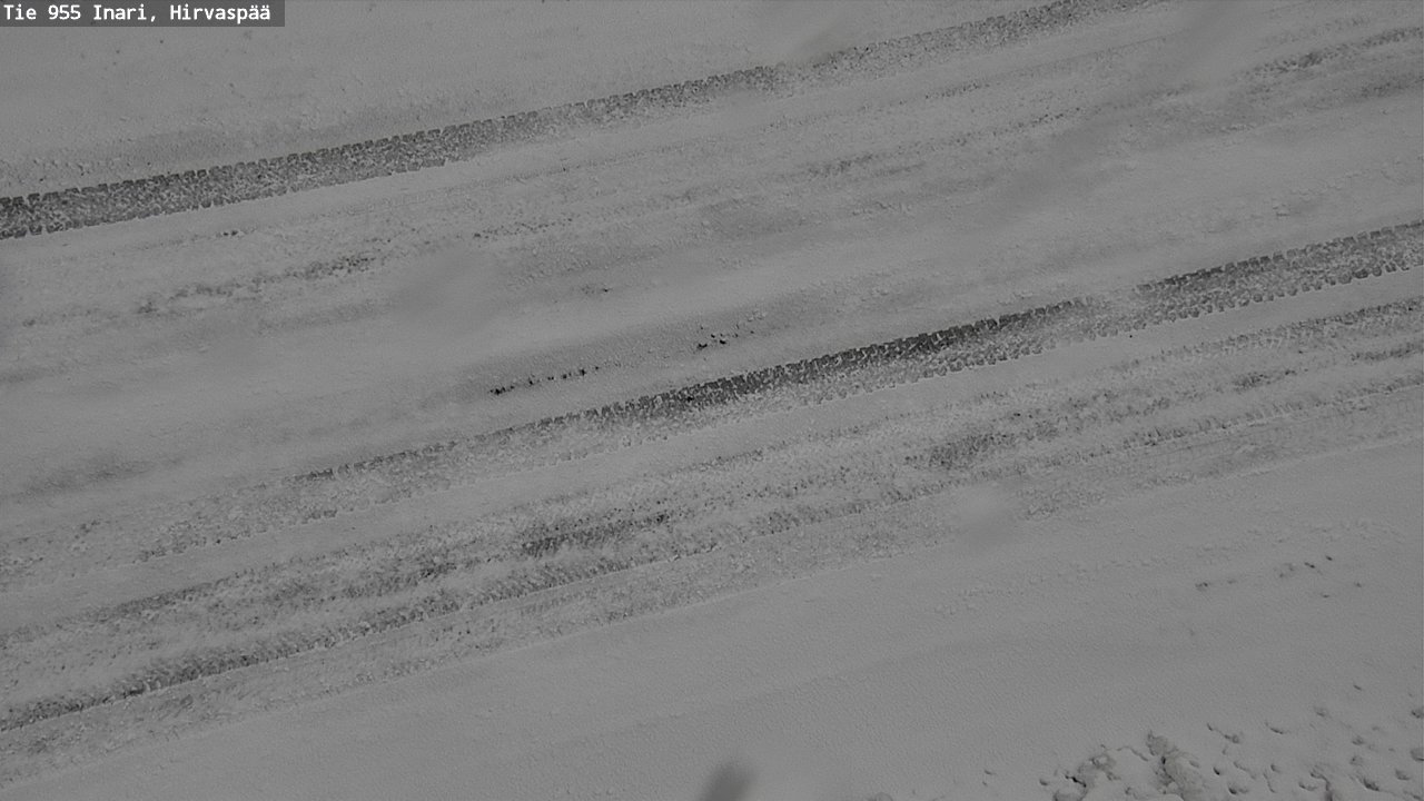 Weather Camera Image Väg 955 Enare, Hirvaspää, Inari, Lappi