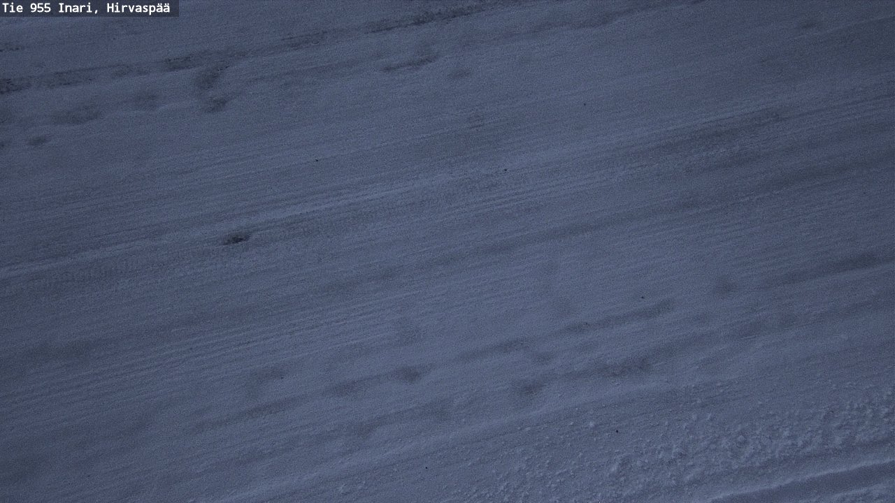 Kelikamerat Kuva Tie 955 Inari, Hirvaspää, Inari, Lappi