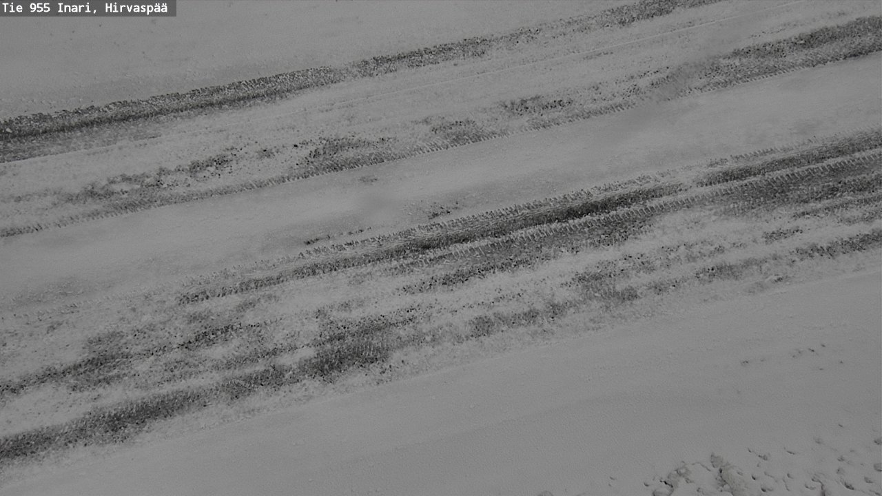 Weather Camera Image Väg 955 Enare, Hirvaspää, Inari, Lappi