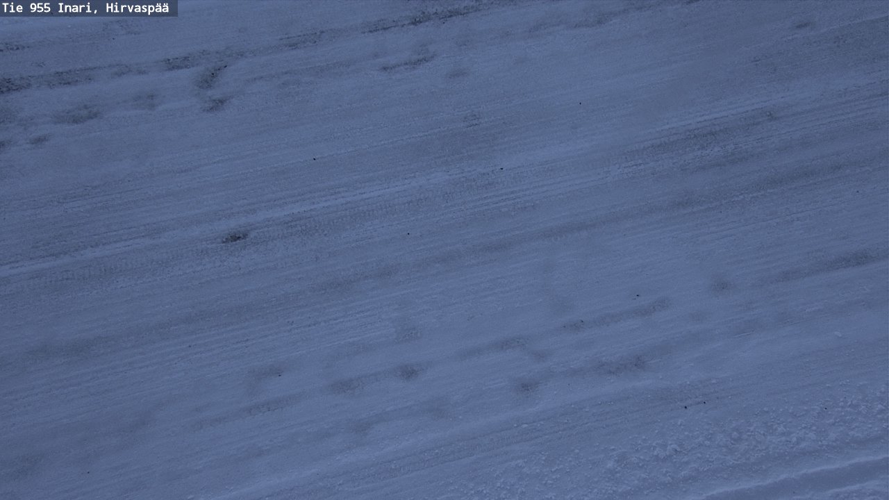 Kelikamerat Kuva Tie 955 Inari, Hirvaspää, Inari, Lappi