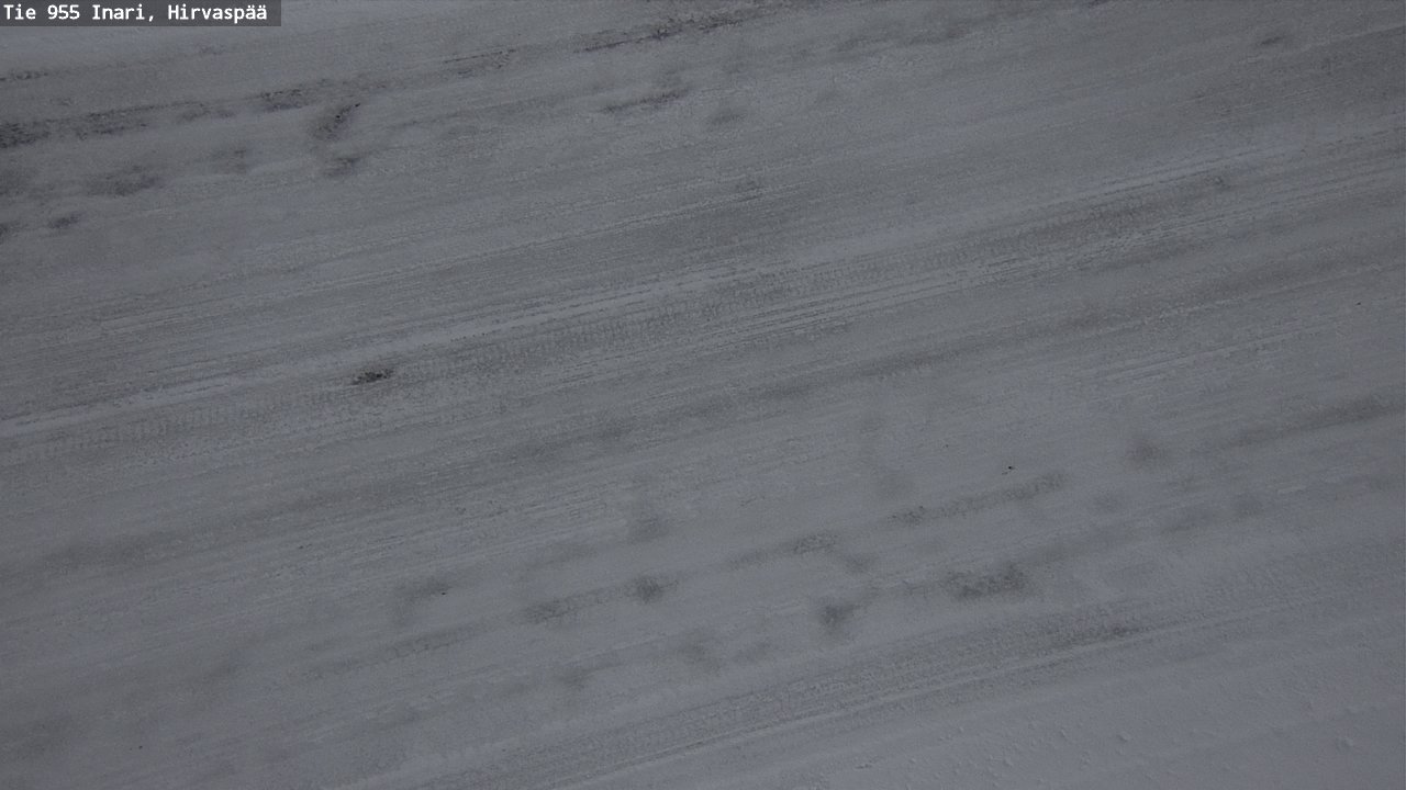 Kelikamerat Kuva Tie 955 Inari, Hirvaspää, Inari, Lappi