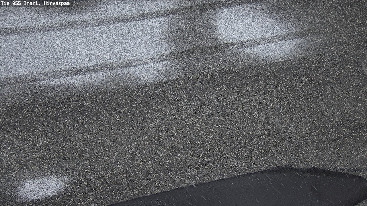 Kelikamerat Kuva Tie 955 Inari, Hirvaspää, Inari, Lappi